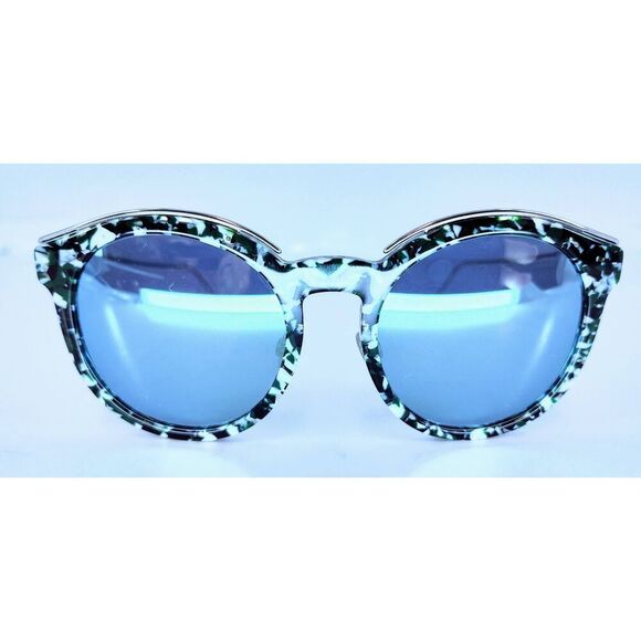 DIOR BY CHRISTIAN DIOR BLUE BLOSSOM DESIGNER SUNGLASSES NEW IN CASE/BOX/CARD - Picture 13 of 13